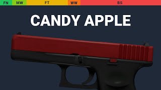 Glock-18 Candy Apple - Skin Float And Wear Preview