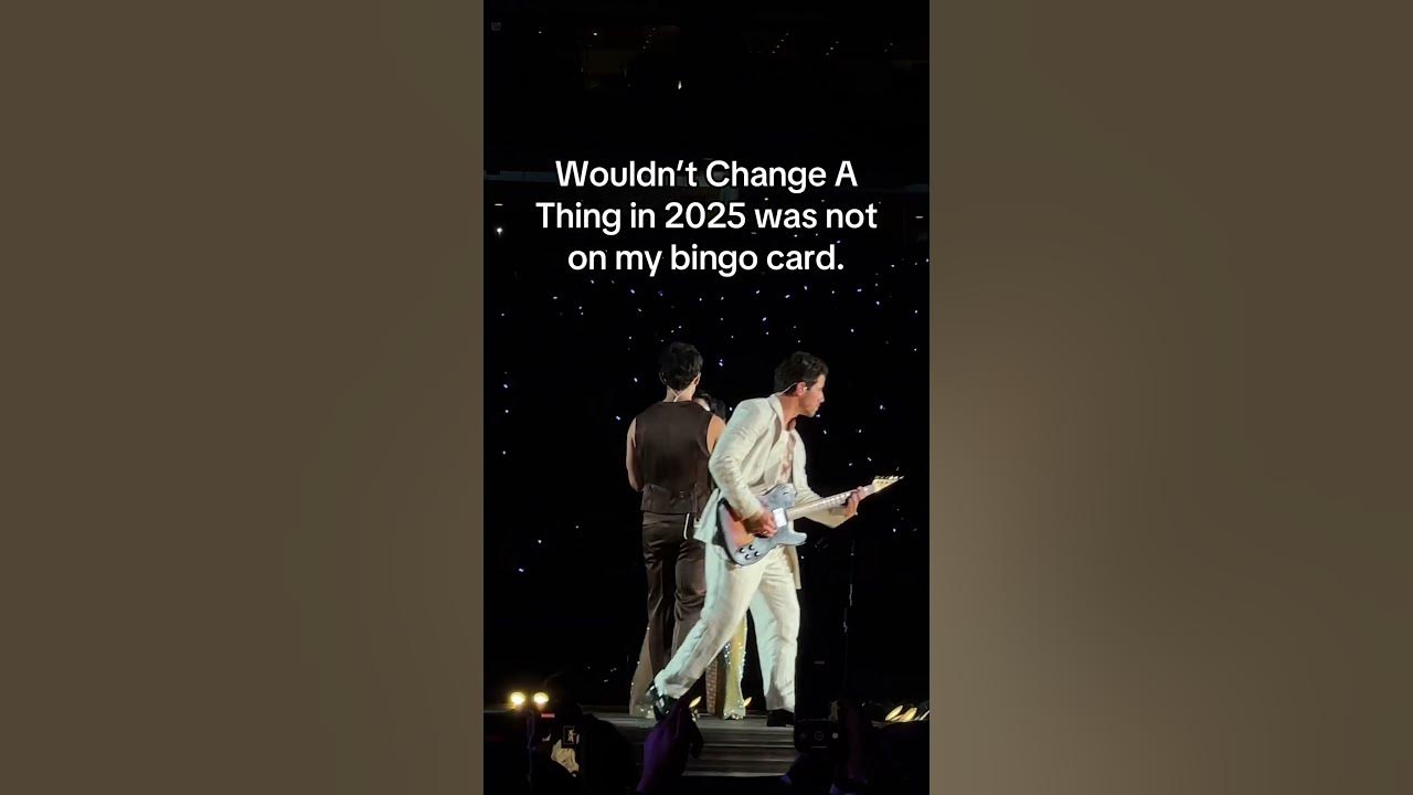 Wouldn’t Change A Thing In 2025 #jonasbrothers #demilovato #camprock #wouldntchangeathing