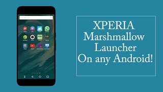 How To Make Your Android Smartphone Look Like The Sony Xperia X(launcher) screenshot 2
