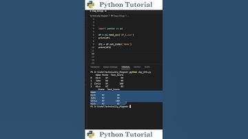 Reset & Set Pandas Index | Python Tutorial