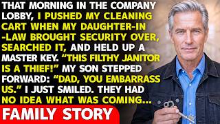 “Just A Filthy Janitor And A Thief,” My Daughter-In-Law Sneered—Until I Entered The Boardroom As CEO