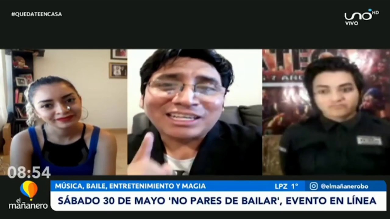 Entrevista Red Uno El Mañanero. Quédate en casa y No pares de Bailar ...