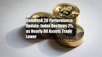 CoinDesk 20 Performance Update: Index Declines 2% as Nearly All Assets Trade Lower