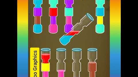 Color Water Sort 3D level 17