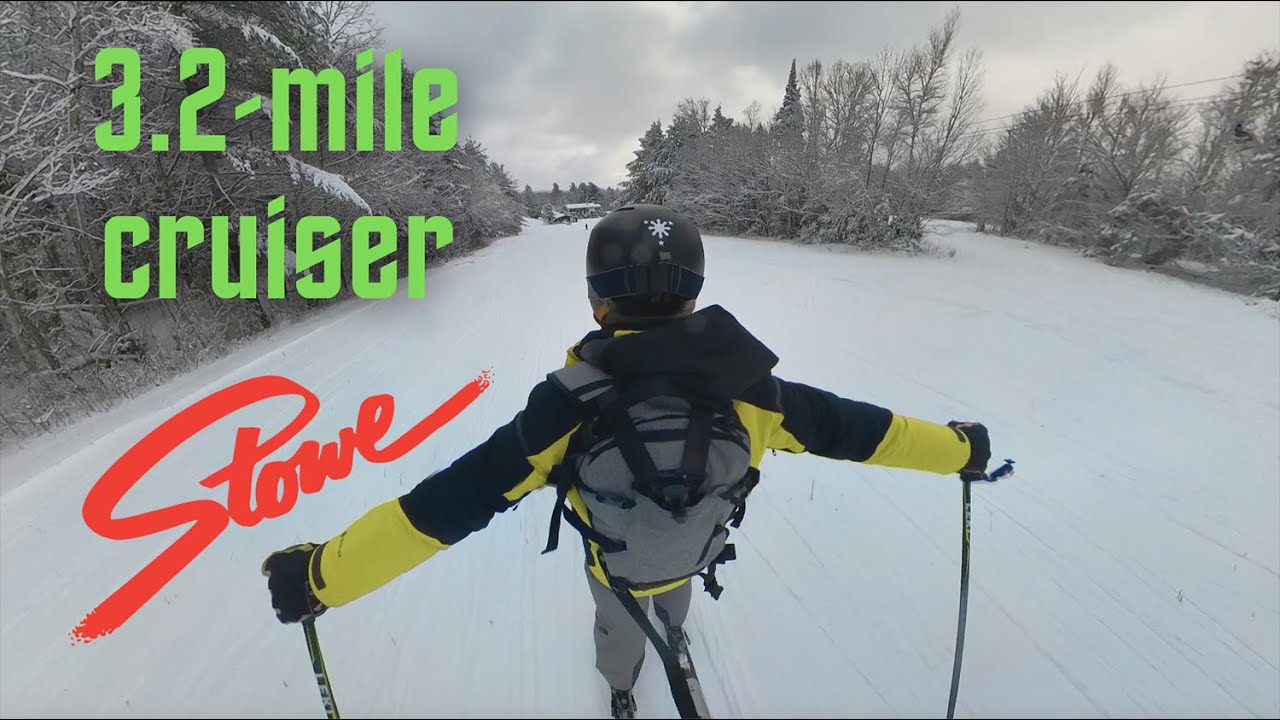 My favorite CRUISER Trail at Stowe, Vermont | #insta360