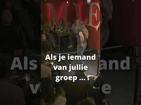 Van je vrienden moet je het hebben