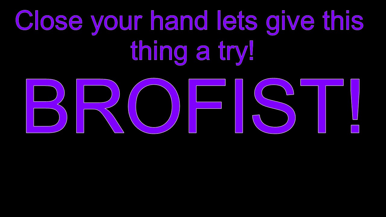 Brofist Lyric Video - Roomie