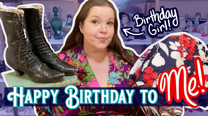 Birthday Haul & Unboxing | Dream Vintage Items, De...