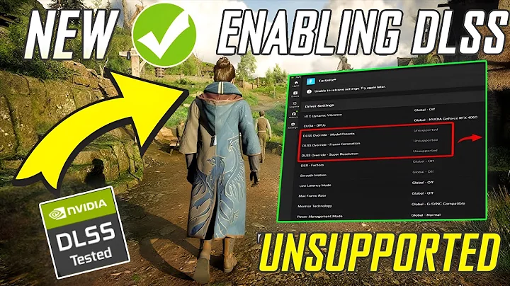How to Enable DLSS 4 on NVIDIA App in 2025 | FIX Nvidia DLSS 4 in Unsupported Games
