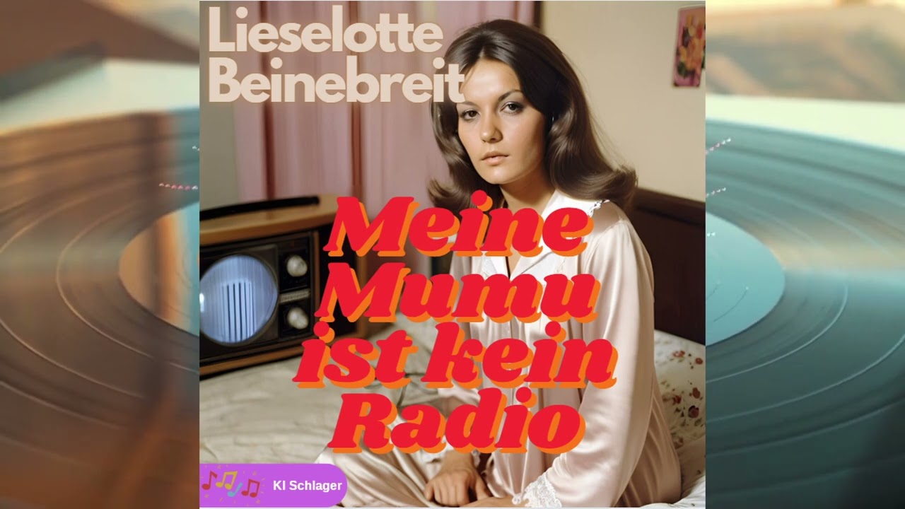 Lieselotte Beinebreit - Meine Mumu ist kein Radio | KI-generierter Schlager | Gute Laune garantiert