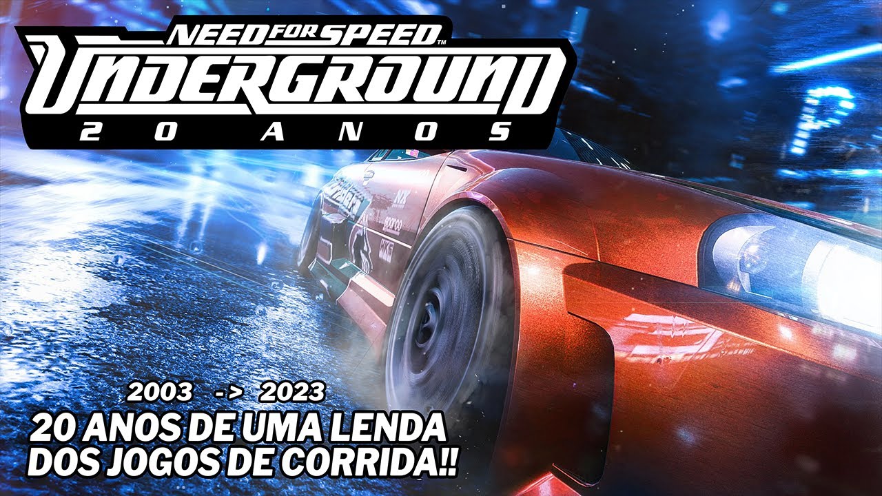 Nem parece, mas Need for Speed: Underground já tem 20 anos