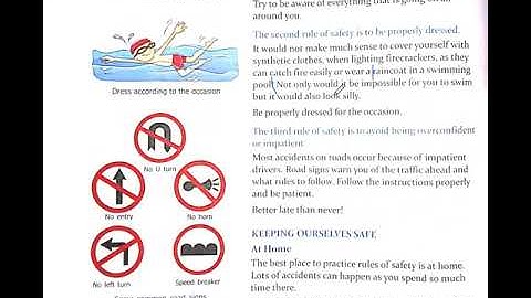 EVS Class 5 Chapter 4 Living Safely Part 1