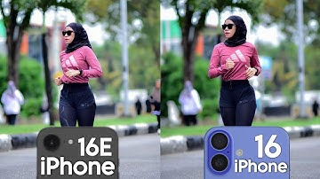 iPhone 16E vs iPhone 16 Camera Stabilization Test