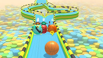 Action Balls Gyrosphere Race Gameplay Speedrun Level 1