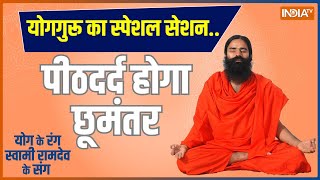 Yoga Tips: दुनिया के 60 करोड़ लोग क्यों सहते हैं कमरदर्द ? जानिए योगगुरु Swami Ramdev से | India TV