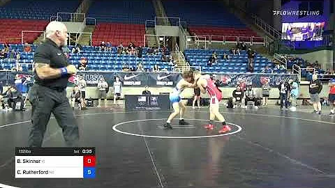132 Lbs Consi Of 64 #2 - Bray Skinner, Idaho Vs Co...