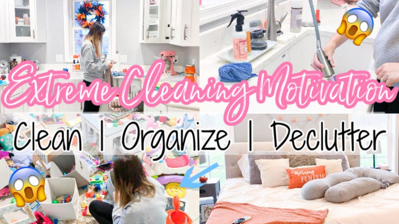 CLEANING MOTIVATION (2020) // EXTREME CLEAN | DECLUTTER | ORGANIZE WITH ...