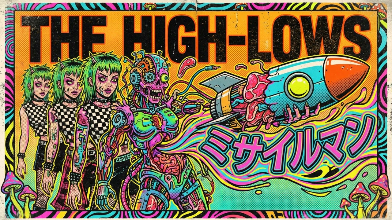 THE HIGH-LOWS - ミサイルマン (SKA PUNK Cover) | 狂気のRJBポップ