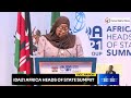 Tanzania president samia suluhus great speech in kenya during ida21 africa heads of state summit