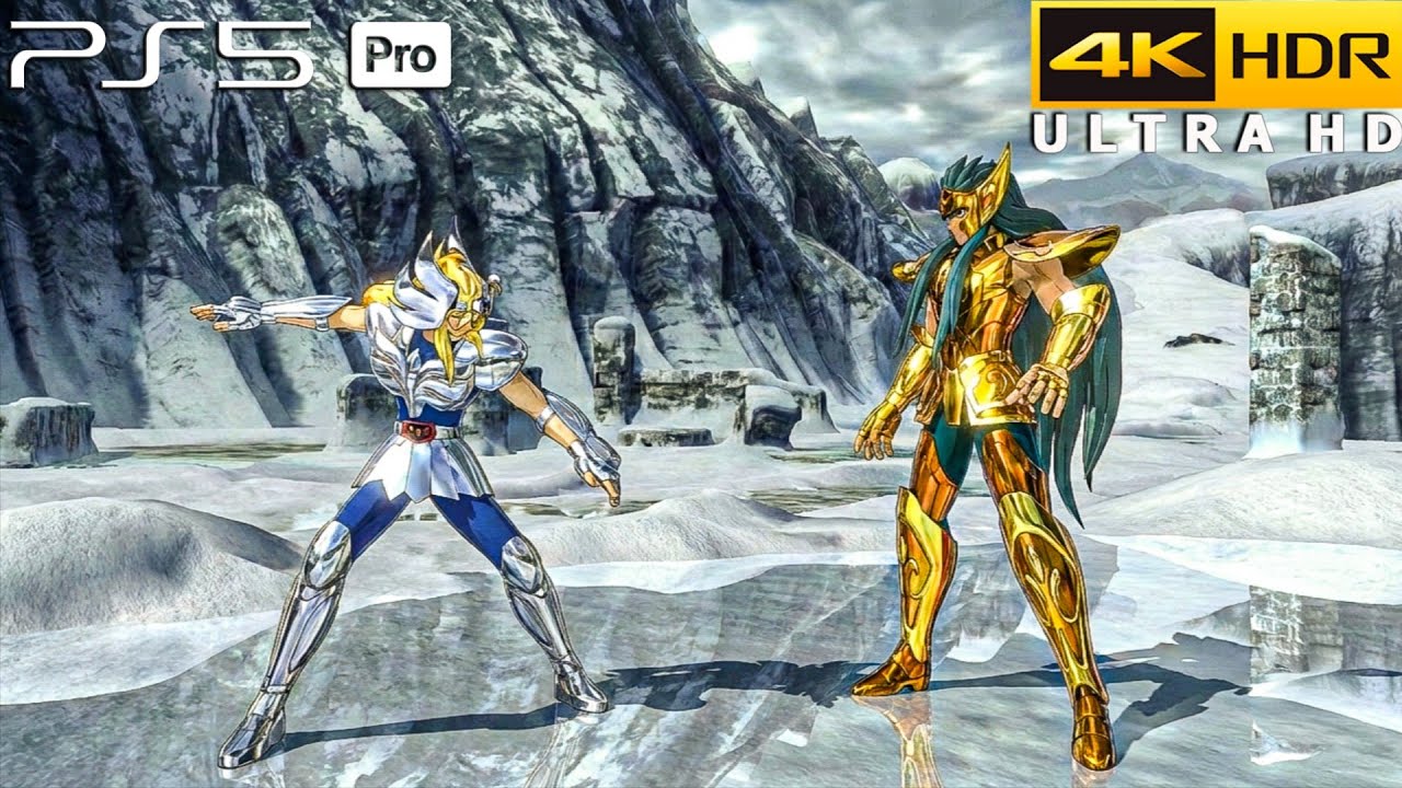 Saint Seiya: Soldiers' Soul (PS5 Pro) 4K 60FPS HDR Геймплей (Хёга против Камуса)