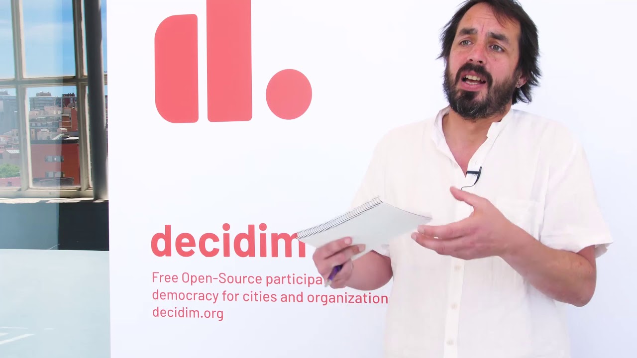 barcelona catalonia plaza hotel LAB Metadecidim PAM PIM. Entrevista a Oriol Josa