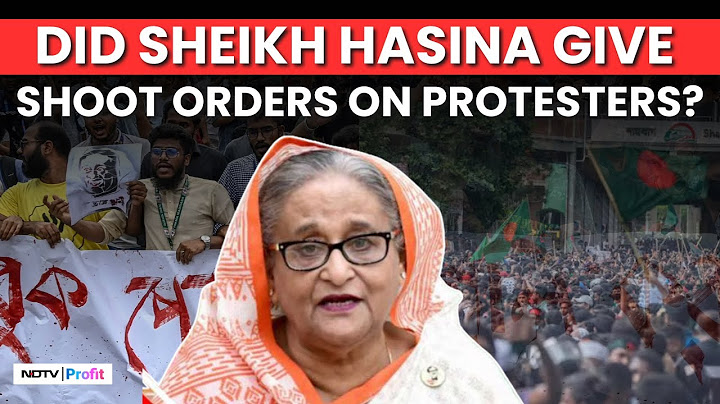 Ex-Bangladesh PM Sheikh Hasina Gave 'Find And Shoot' Order on Agitators, Leaked Audio Reveals