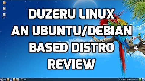 DuZeru Linux Based on Ubuntu 14.04