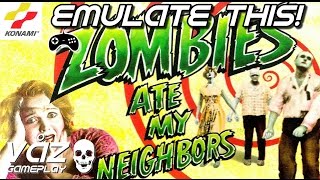 Zombies Ate My Neighbors | Sega Genesis Gameplay | Nvidia Shield Tablet K1 | Android
