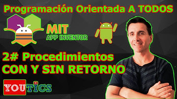 App Inventor Tutorial Procedimientos