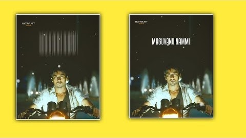 How to make trending lyrical video in Alight motion /next level lyrical video( ULTRA JET TECH)