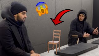 Prank chaise 🪑 the best reaction 😳😂