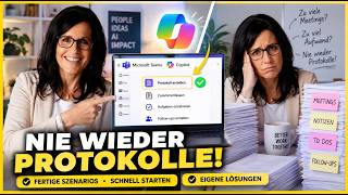 Stop Writing Meeting Minutes! Microsoft Copilot Tutorial