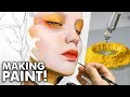 SCULPTING with HOMEMADE Oil Paint... IT'S SO SATISFYING!