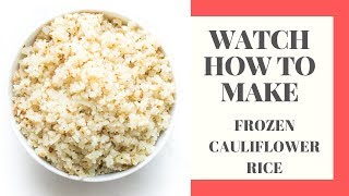 Cauliflower Rice Hack