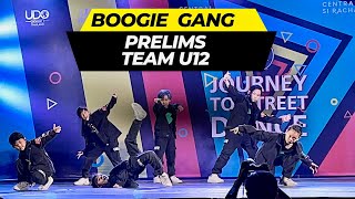 UDO DANCE 2022 -| PRELIMS-TEAM U12 |BOOGIE GANG