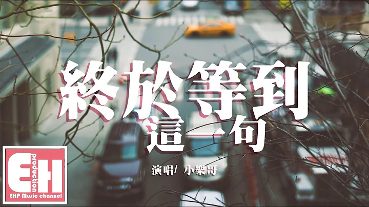 小樂哥 - 終於等到這一句『我終於等到你這一句我不愛你，像影片的結局重複的在放映。』【動態歌詞Lyrics】 - 天天要聞