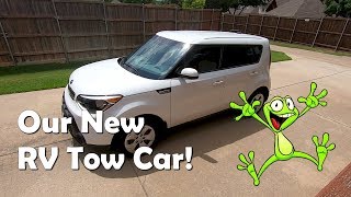 Our New RV Flat Tow Car (the Toad) 2015 KIA Soul