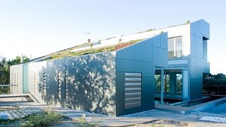 Modern House Design with Complete Floor Plan : House on the Hill in Madrid