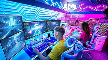 I Built the Ultimate "Dual" Gaming Room!