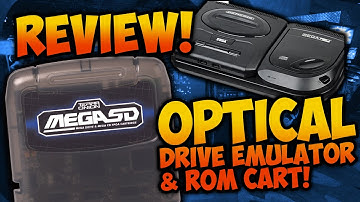 Mega SD Review - A Sega CD Optical Drive Emulator & ROM Cart!!!