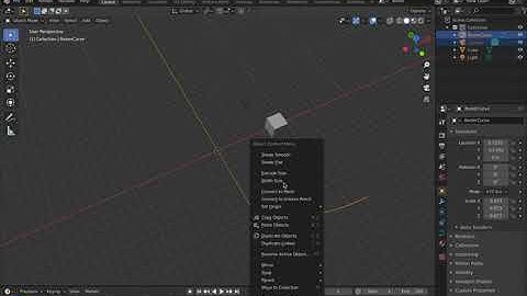 How to Parent Camera to a Bezier Curve in Blender Tutorial