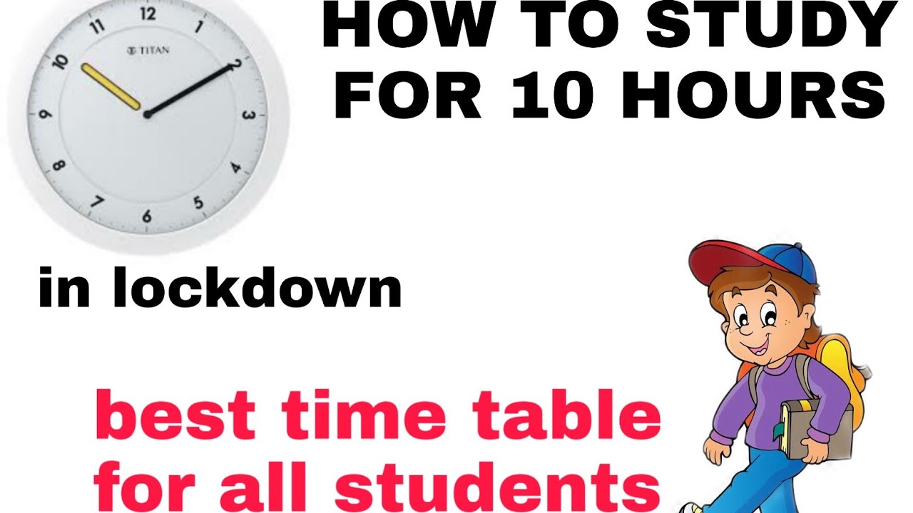 How To Study For 10 Hours A Day In This Lockdown In Hindi how-to-study-for-10-hours-a-day-in-this-lockdown-in-hindi