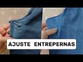 Como consertar calça entre as pernas | REFORMA DE CALÇA 👖