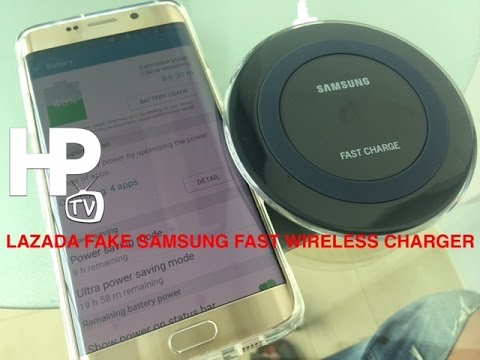 LAZADA Fake Order Samsung Wireless Fast Charger by HourPhilippines.com
