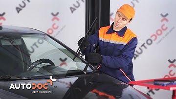 How to change front wipers blades FIAT PUNTO TUTORIAL | AUTODOC
