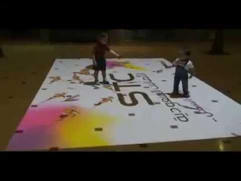 STC New Logo Launching Faisaliah Mall In Riyadh KSA 2 2008