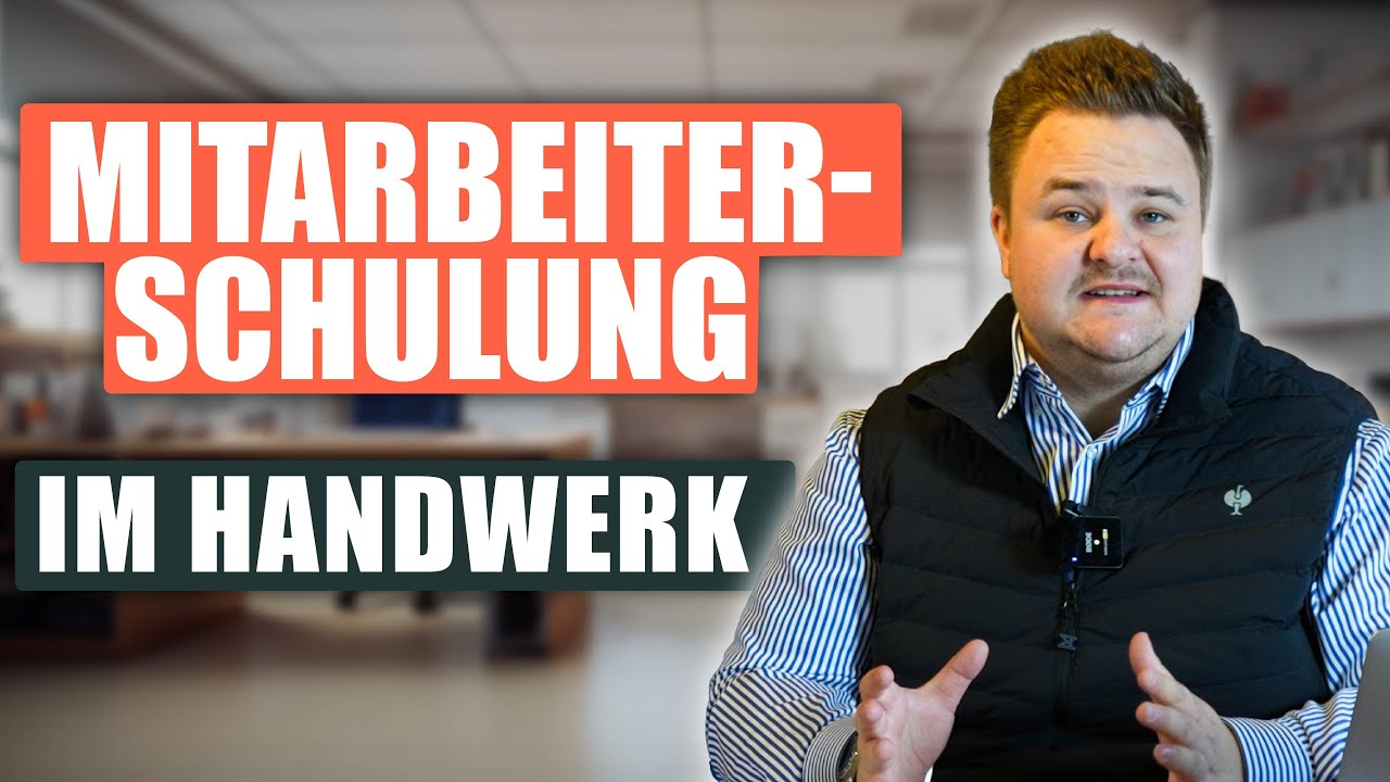 Vermeide diese 5 Fehler in deiner Mitarbeiter-Schulung im Handwerk!