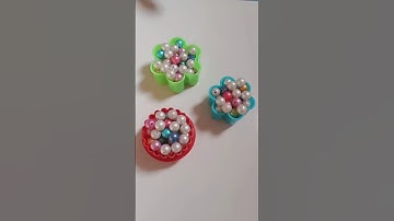 Cutter flower set pearls Reverse sorts video SatisfyingAsmr|oddly effect reverse video cookie cutter