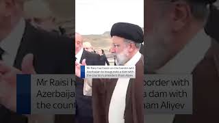 Iran president Ebrahim Raisi pictured before helicopter crash