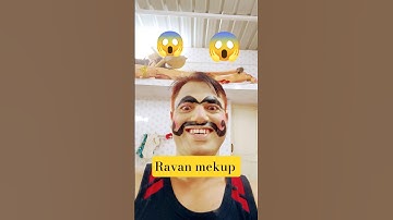 Ravan Mekup 😱😱🔥#ravan #ravanstatus #ravnmekup#viral #ramlila #mekup #viral #subscribe #short #love